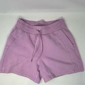 *READ* Lululemon Scuba Shorts High Rise 5” Shorts Vita Pink Sz 6